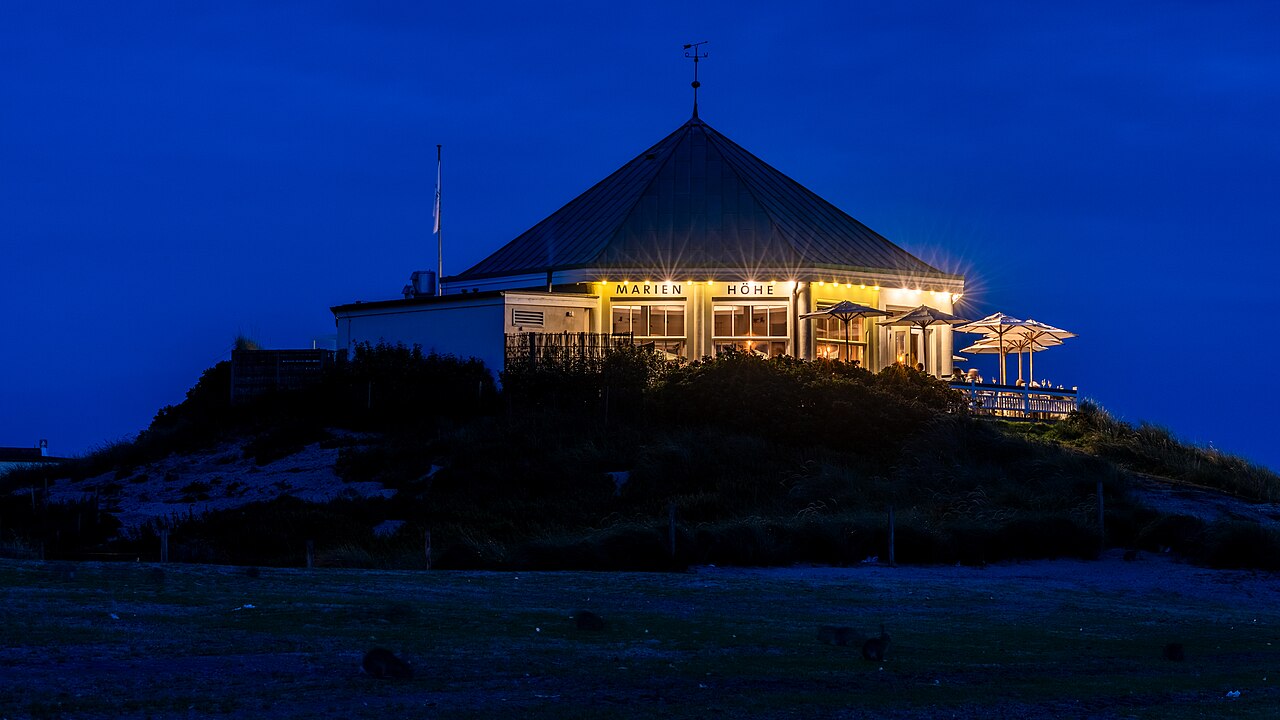 Café and restaurant “Marienhöhe”, Norderney, Lower Saxony, Germany