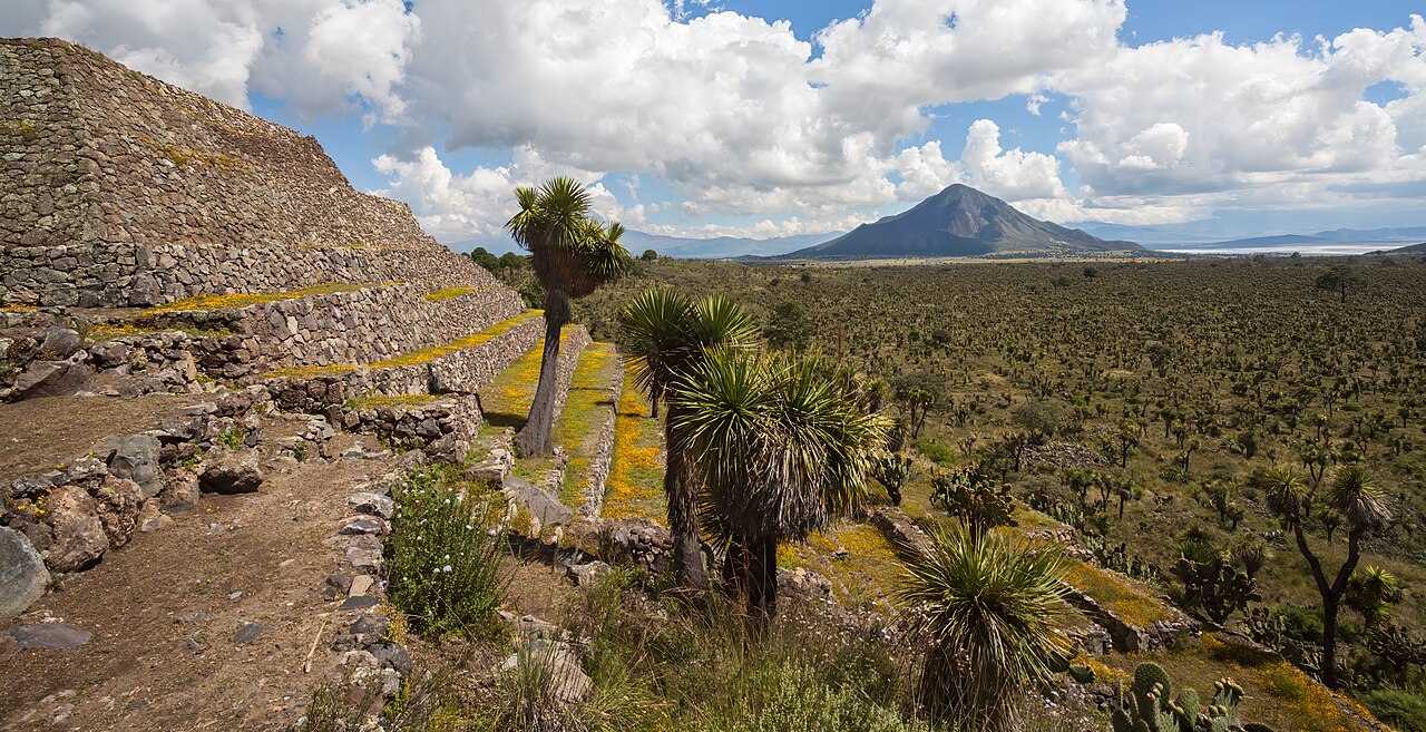 Archaeological area of Cantona, Puebla, Mexico